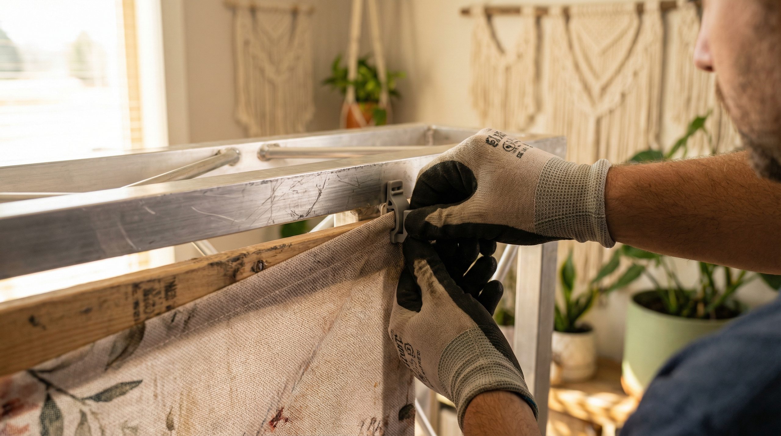 Zero danos na parede ao fixar Enfeites e Painéis - 2