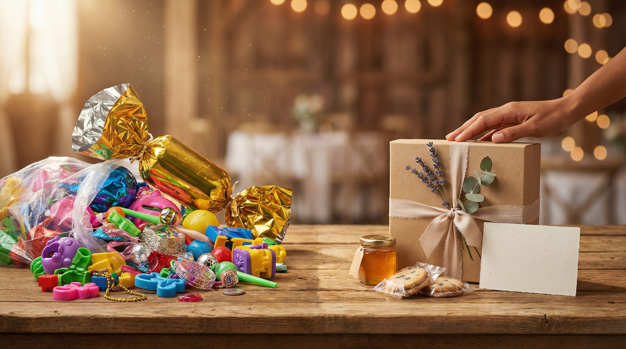 Onde o exagero custa caro em Lembranças e Kits?