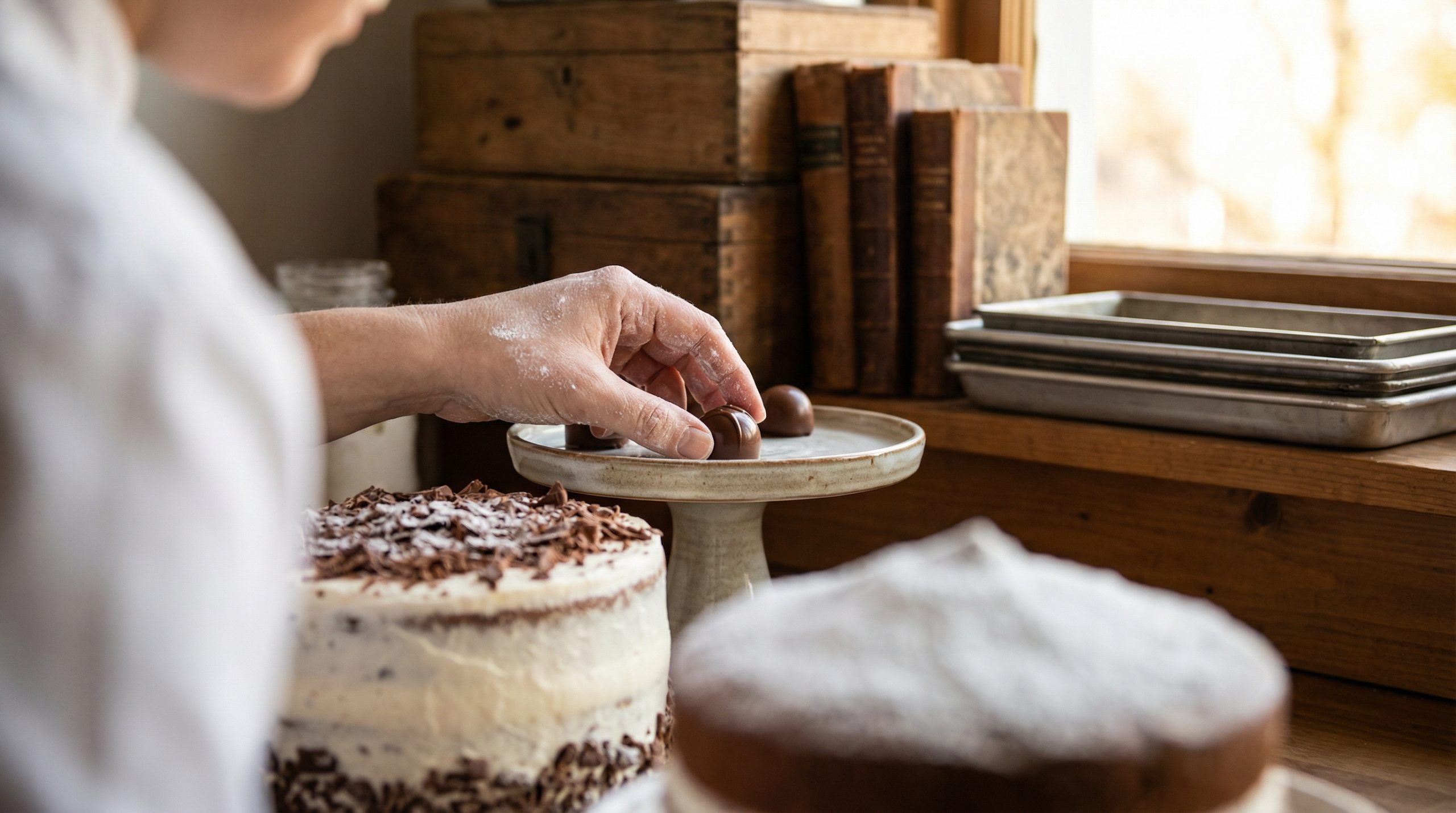 Triângulos visuais guiam o olhar na Mesa e Doces? - 2