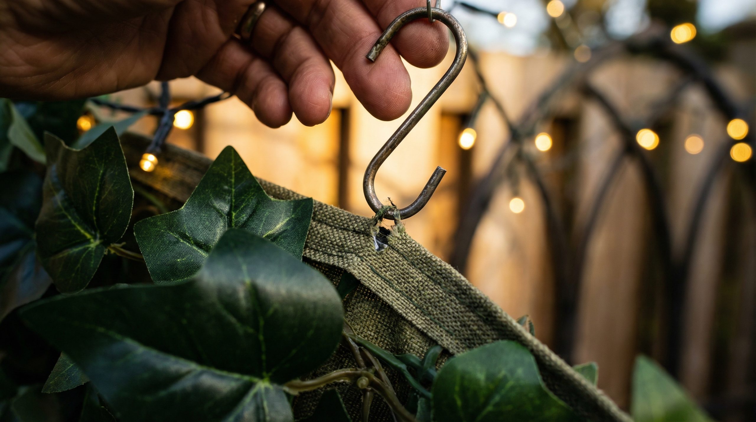 Ganchos expostos quebram a magia dos Enfeites e Painéis - 2
