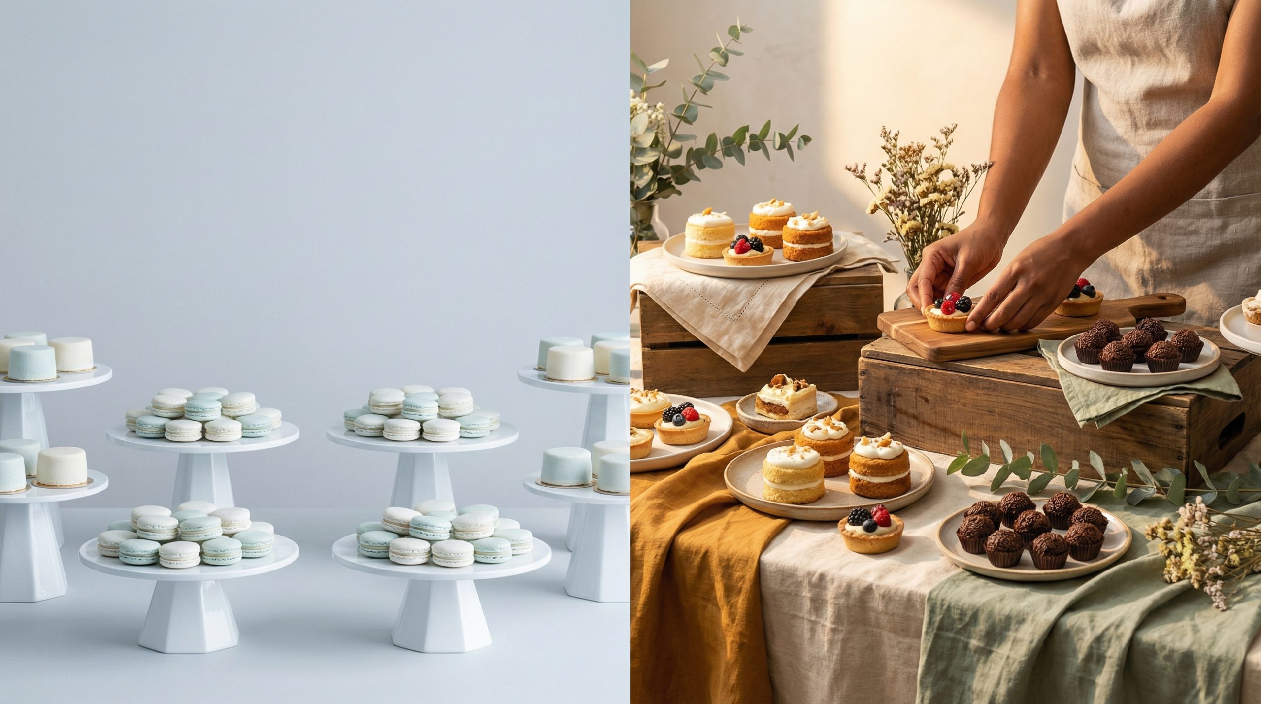 Simetria absoluta mata o charme da Mesa e Doces