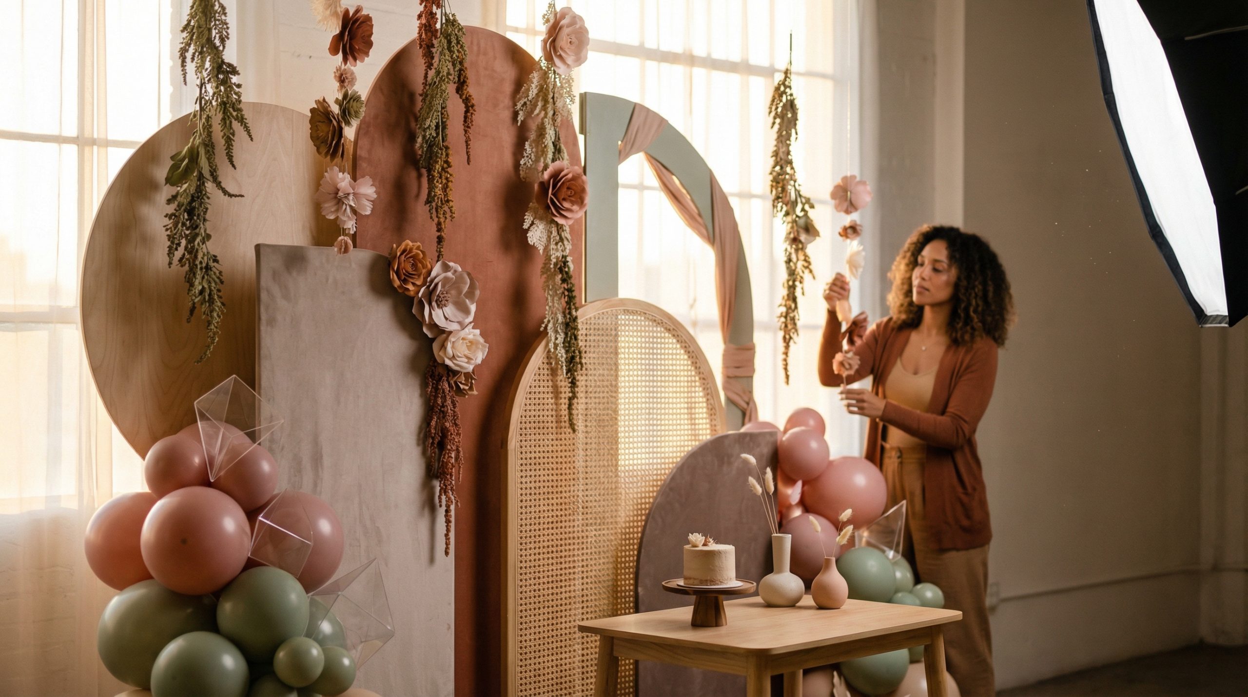 Camadas sobrepostas dão ritmo aos Enfeites e Painéis