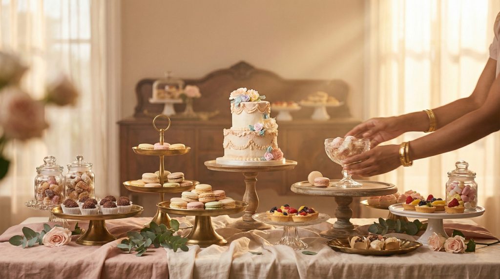 Desníveis sutis criam movimento na Mesa e Doces