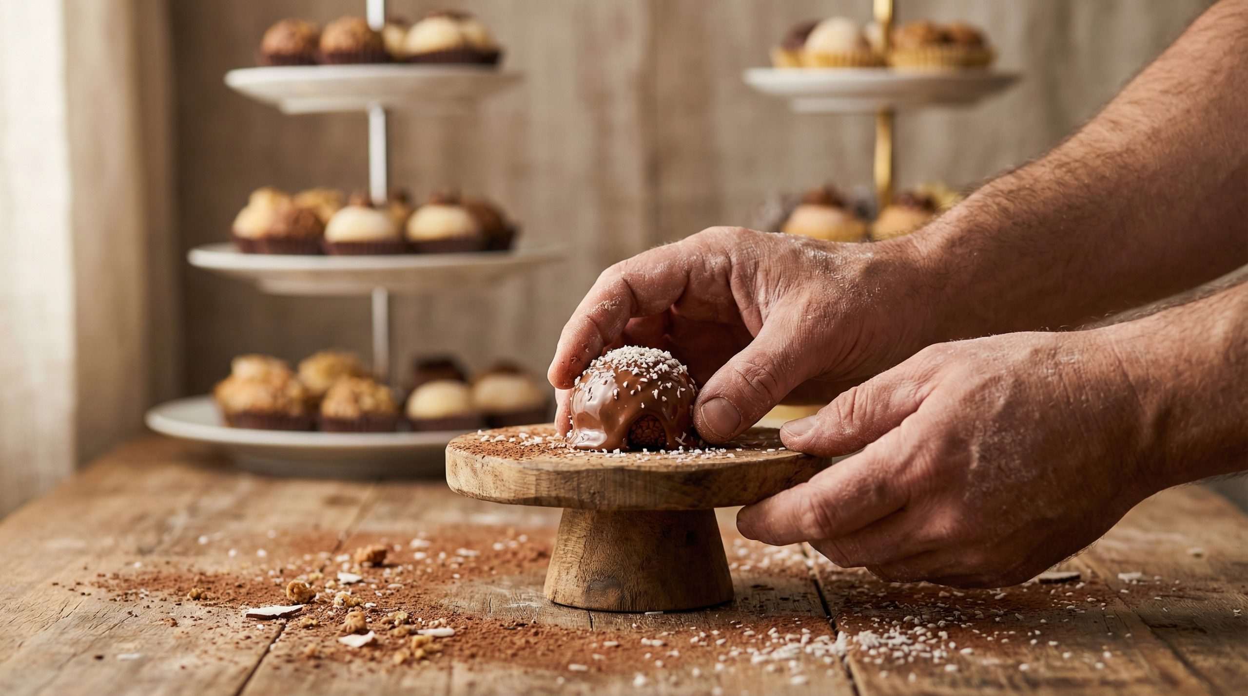 Desníveis sutis criam movimento na Mesa e Doces - 2