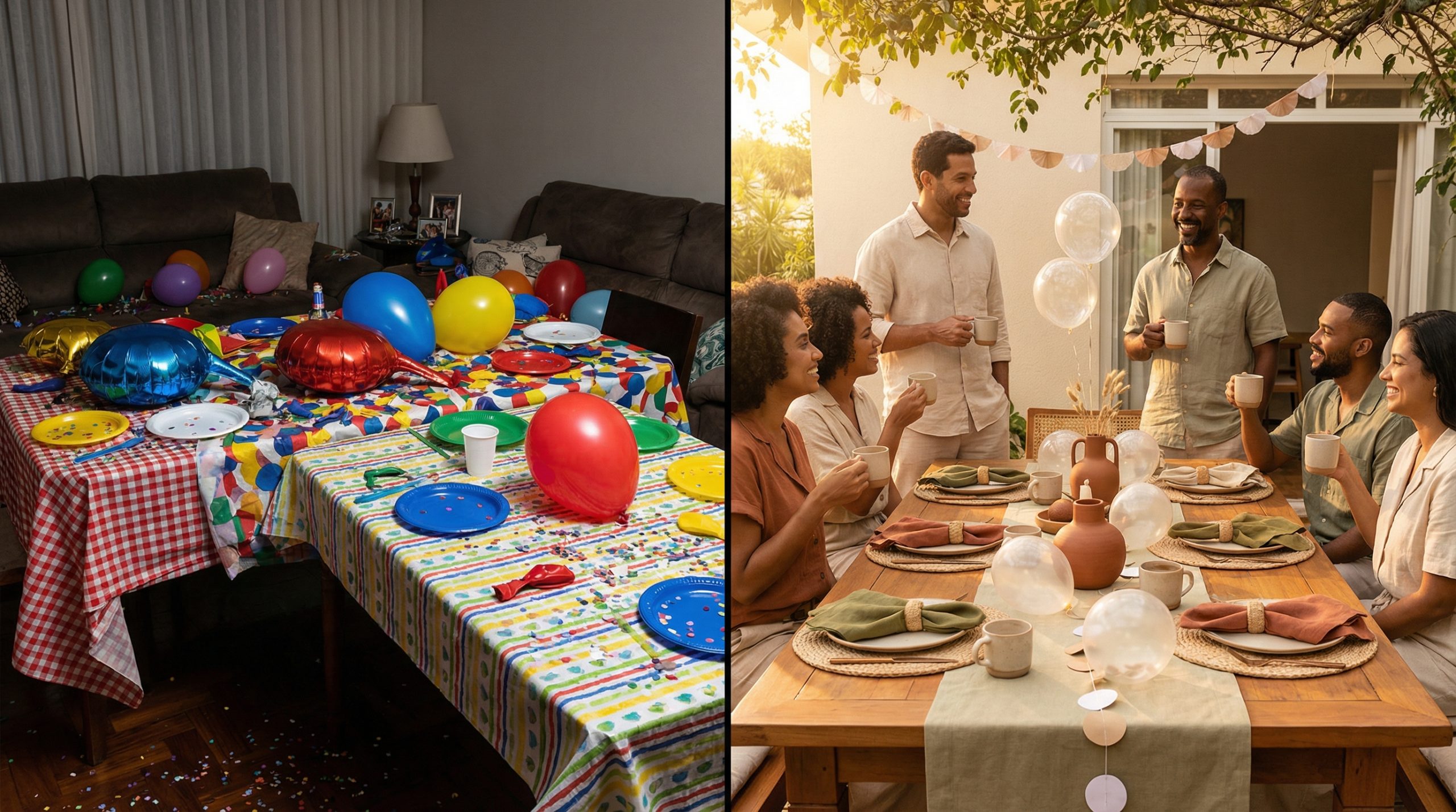 Decoração sem foco dilui seus Temas e Estilos