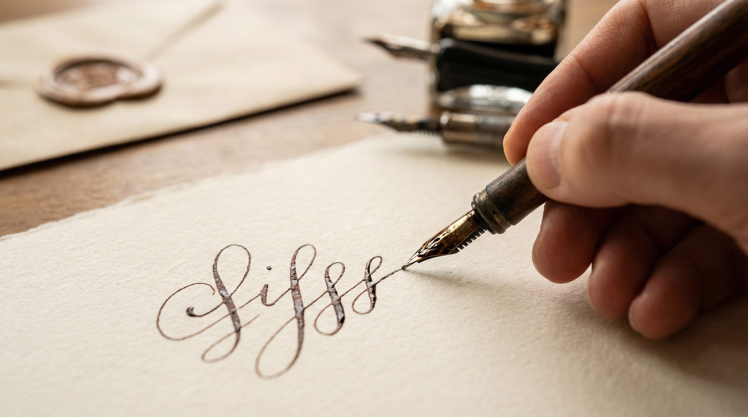 Fontes cursivas (o risco real em Convites e Tags) - 2