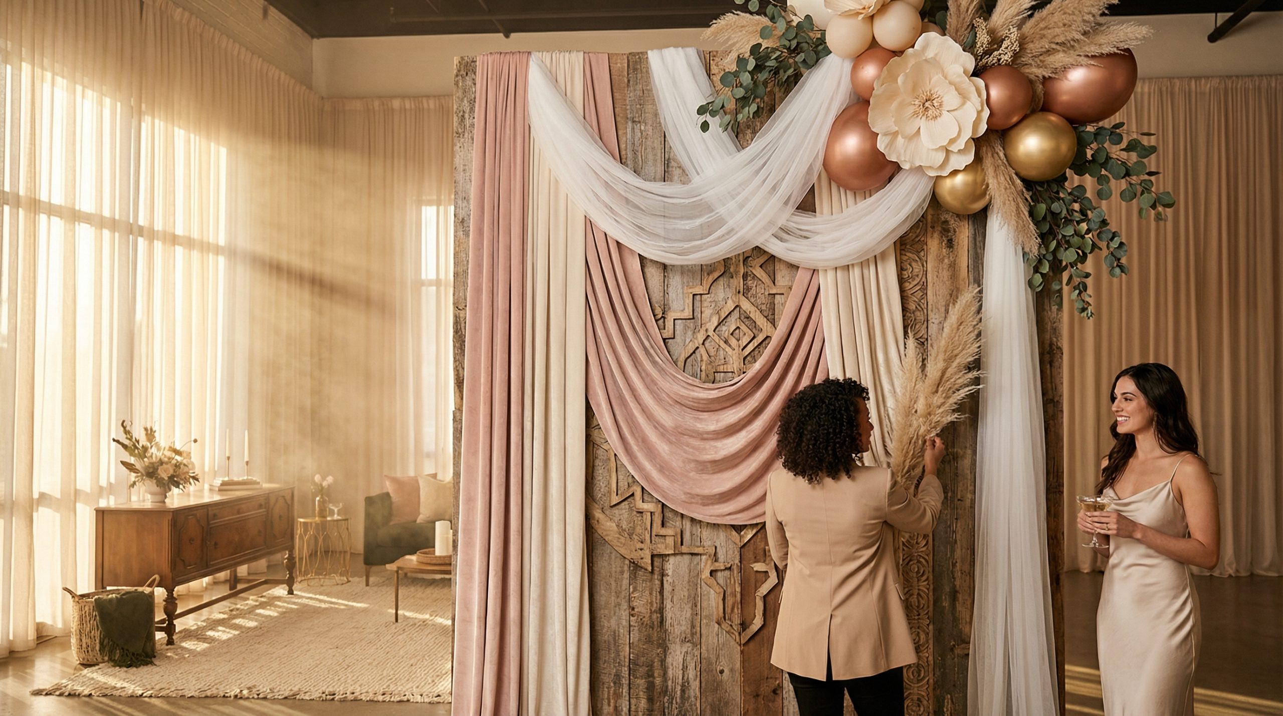 Arranjos aéreos — o ponto alto de Enfeites e Painéis