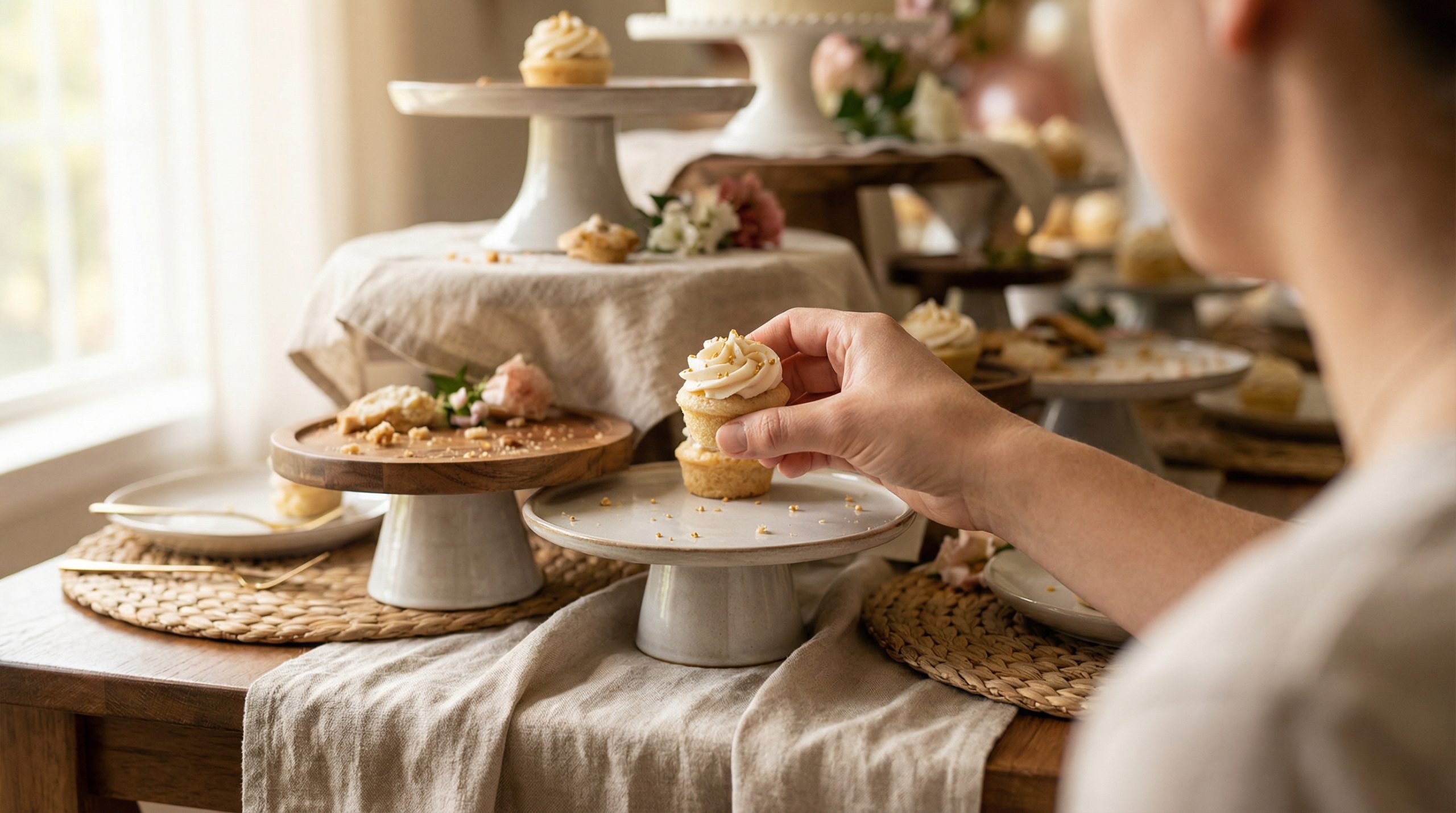 Use níveis (sem escadinha) na Mesa e Doces - 2