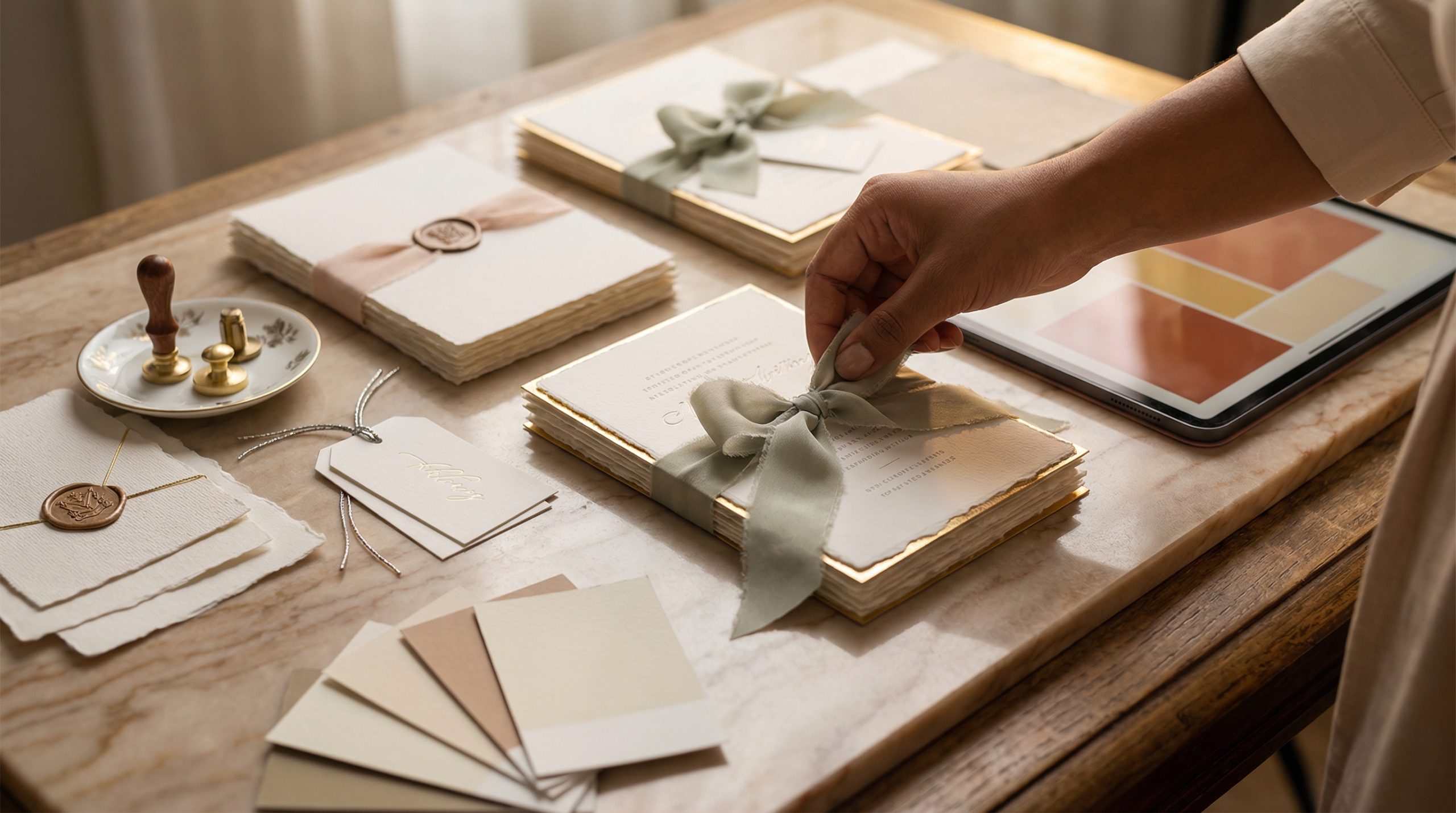 Acabamentos nobres transformam Convites e Tags