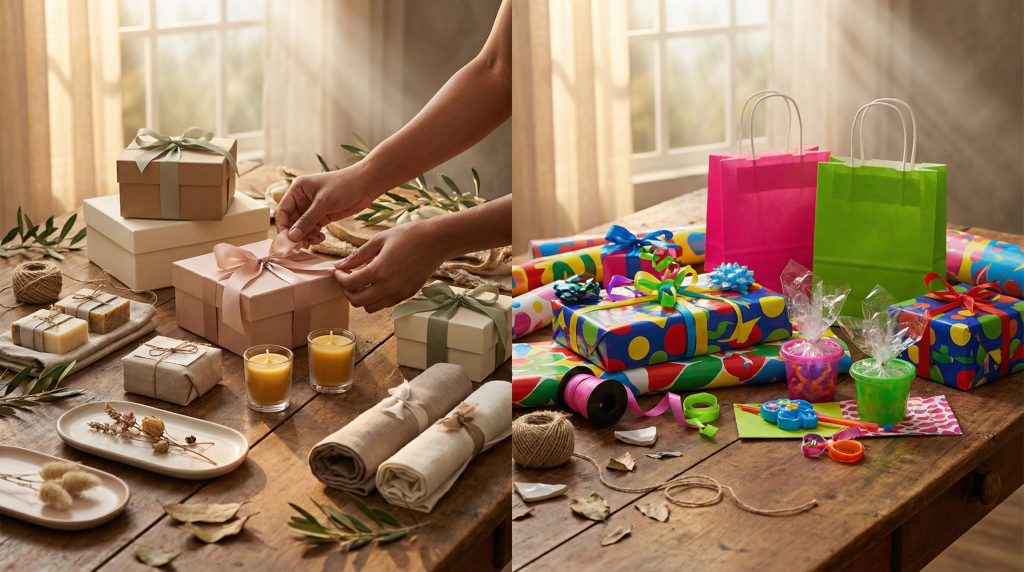 Cores conflitantes anulam o charme das Lembranças e Kits?