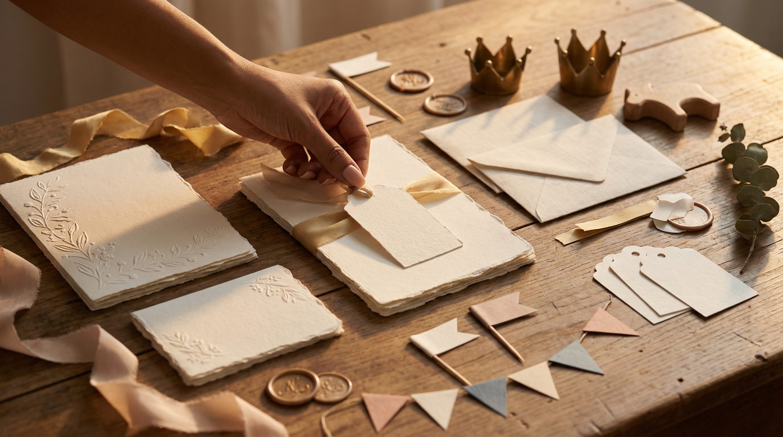 Antecipe o estilo da festa nos Convites e Tags