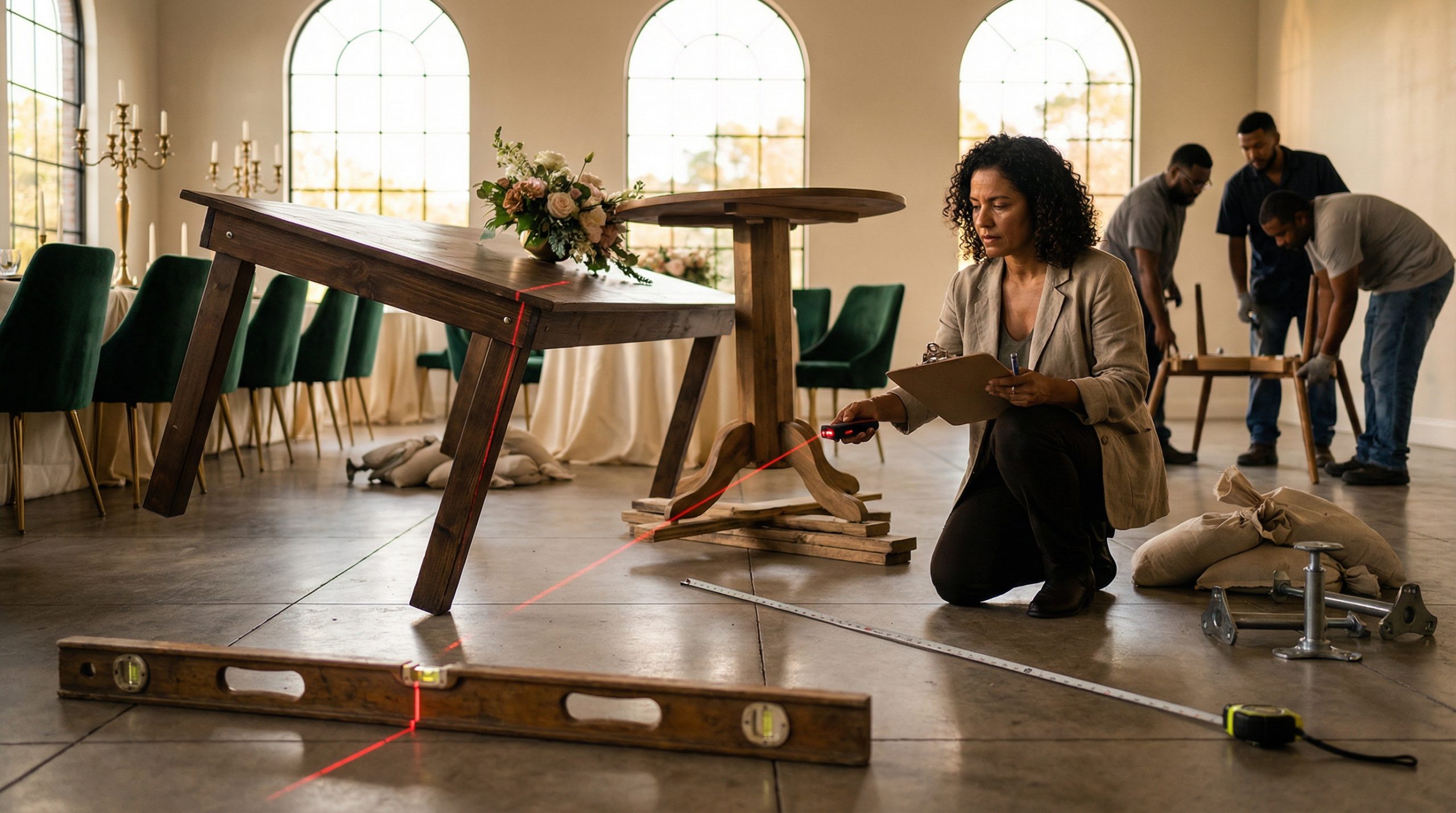 Piso irregular sabota toda Montagem e Dicas