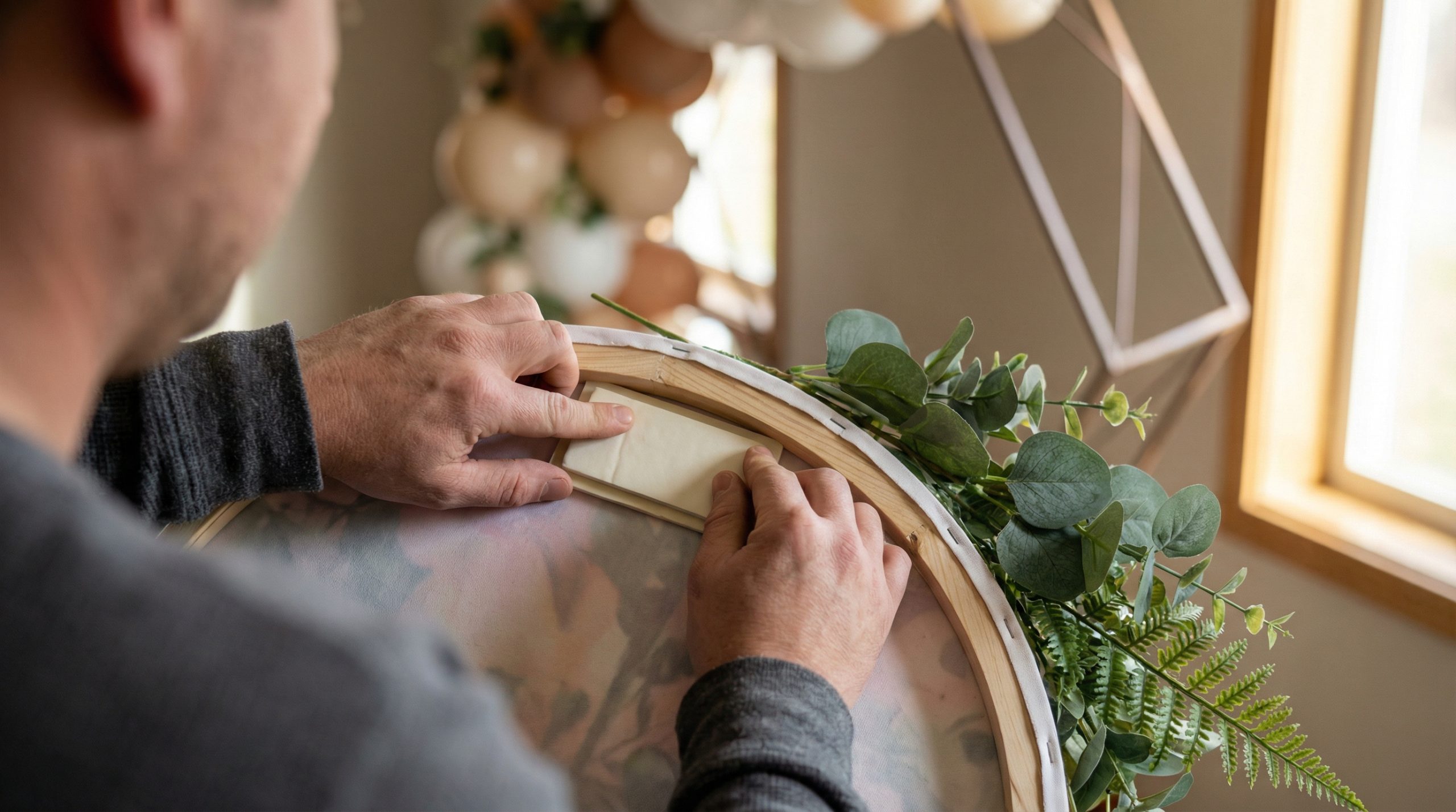 Fixe com segurança (sem furos) os Enfeites e Painéis - 2