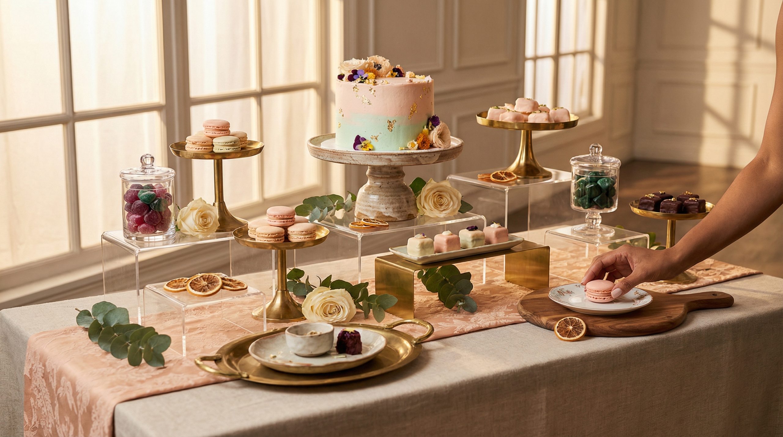 Quebre a monotonia visual da sua Mesa e Doces